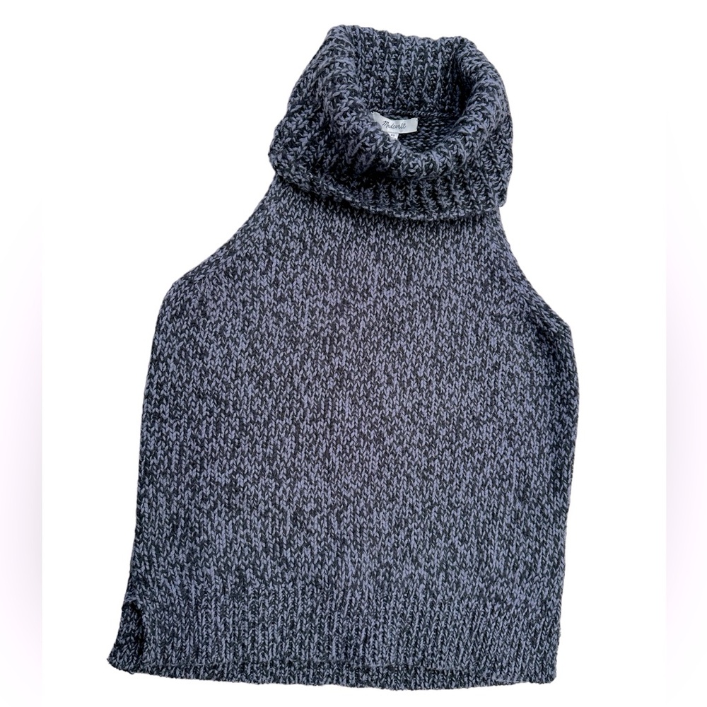 Turtleneck Cutaway Sweater-Vest by Madewell NWOT - Picture 4 of 7